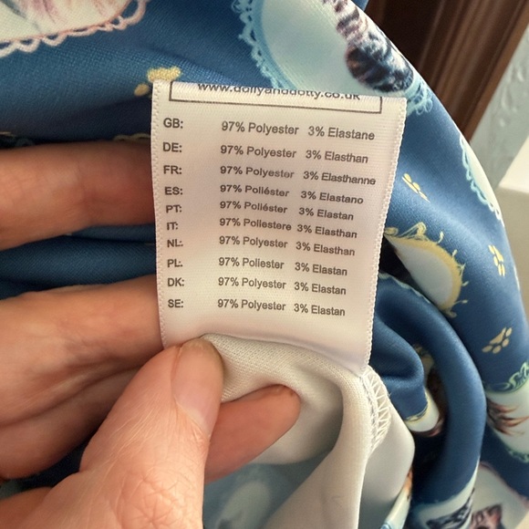 NWOT Cat Portrait Dress-US 12 - Picture 5 of 6